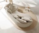DELIFE Big-Sofa Edina Bouclé Creme-Weiß Bild 5