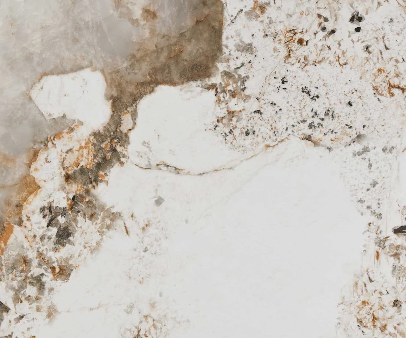 DELIFE Esstisch Edge Keramik Minas Melange Weiß-Beige Edelstahl - Bild 4