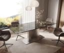 DELIFE Esstisch Edge Keramik Ausziehbar Emperador Extra Bild 1