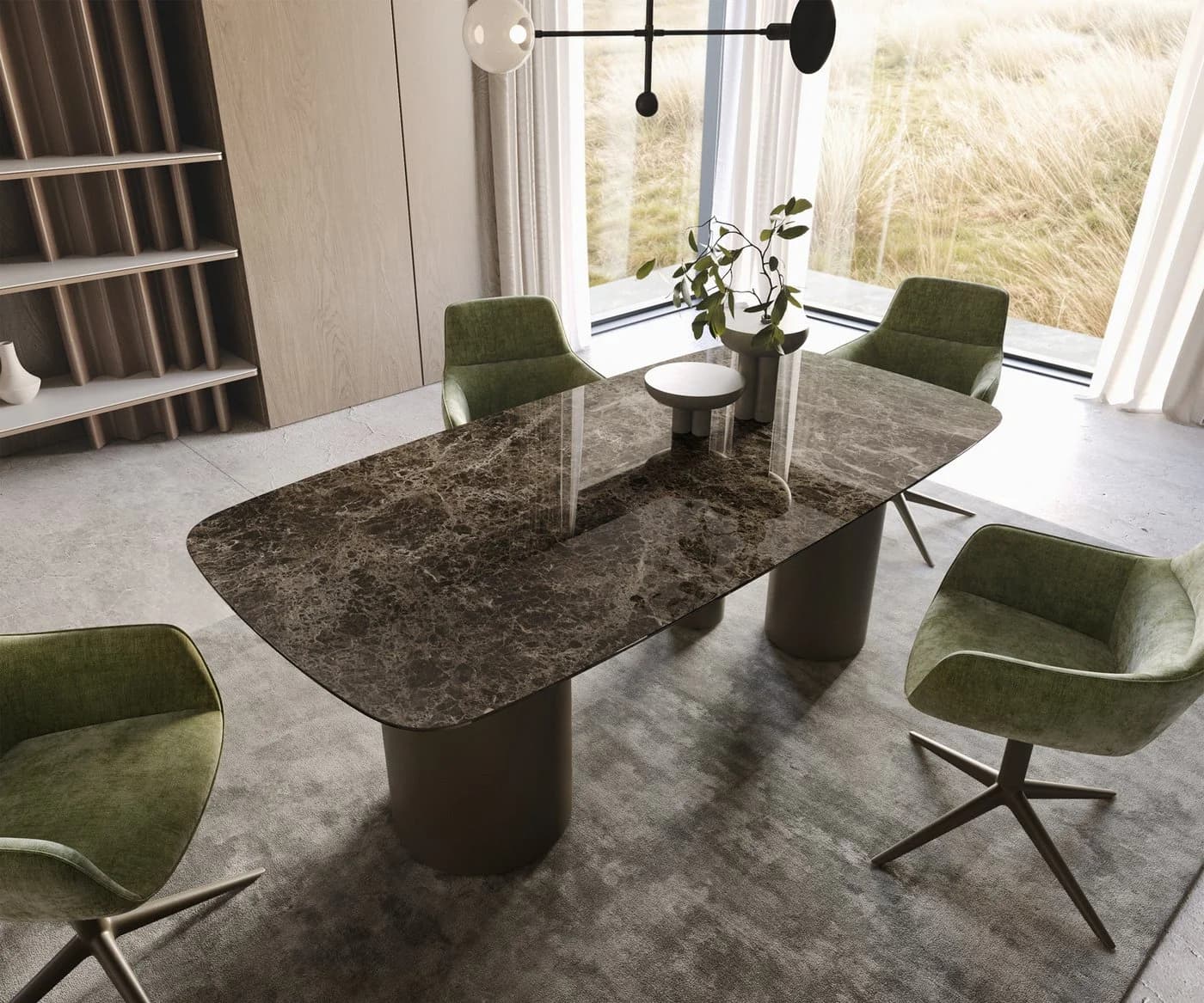 DELIFE Esstisch Edge Keramik Emperador Extra Dunkelbraun - Bild 3