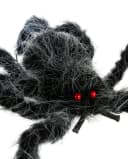 Horror-Shop Deko-Spinne Schwarz-Grau Halloween Deko Bild 1