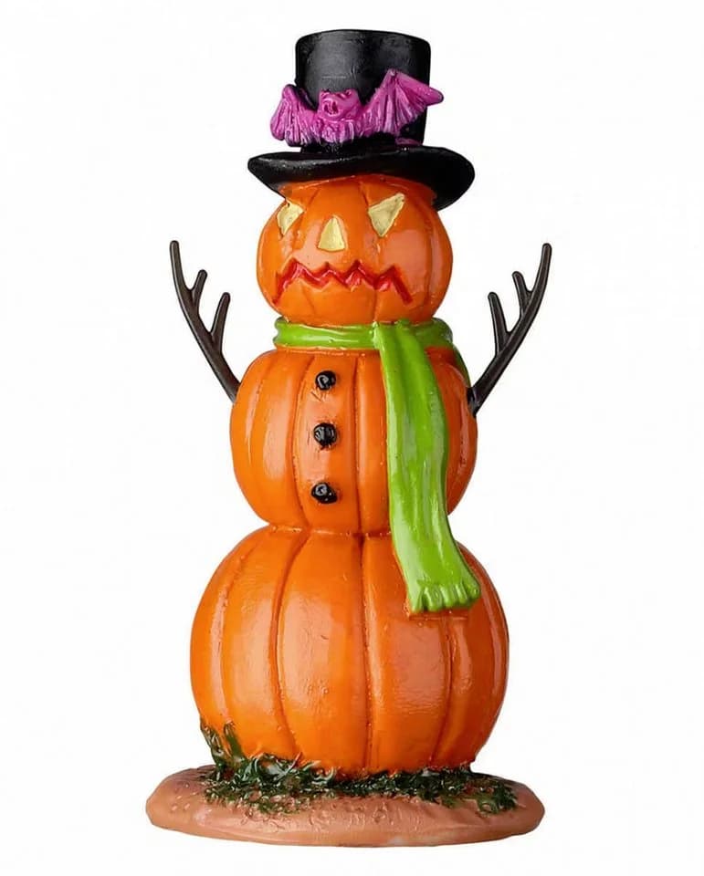LeMax Pumpkin Snowmen Dekofigur Halloween Spooky Town