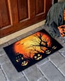 Horror-Shop Jack o Lantern Halloween Kürbis Fußmatte Bild 1