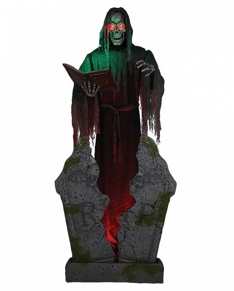 Horror-Shop Seelenwächter Animatronic Halloween Dekofigur 213cm - Bild 2