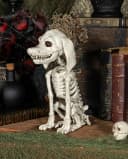 Horror-Shop Dekoobjekt Pudel Hundeskelett Halloween Dekoration Bild 1