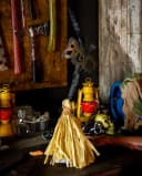 Horror-Shop Tanzender Hexenbesen mit Sound und Bewegung 70 cm Bild 1