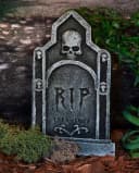 Horror-Shop Halloween Grabstein 1816-1901 mit Tot Bild 1