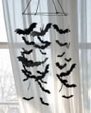 Horror-Shop Gothic Fledermaus Mobile Schwarz Dekoobjekt Bild 1