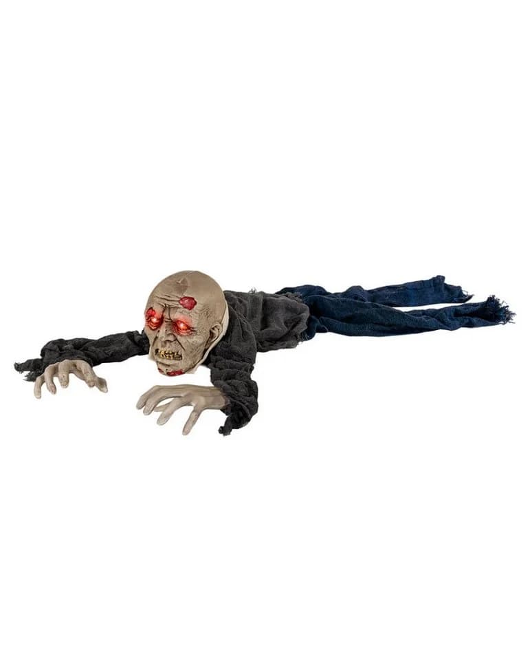 Horror-Shop Krabbelnder Halloween Zombie mit Licht & Sound - Bild 2