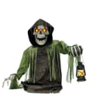 Horror-Shop Halloween Skelett Animatronic Groundbreaker Beige/Braun/Grün Bild 2