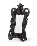 Horror-Shop Gothic Barock Spiegel Schwarz Deko Bild 1