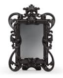 Horror-Shop Gothic Barock Spiegel Schwarz Deko Bild 2