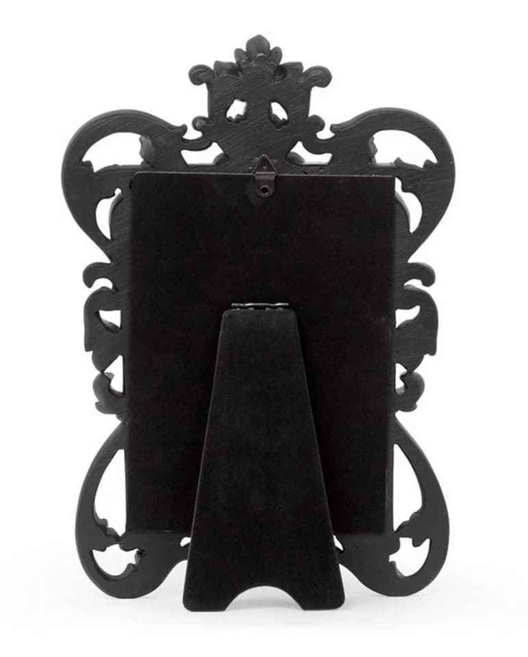 Horror-Shop Gothic Barock Spiegel Schwarz Deko - Bild 3