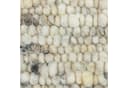 TaCa Home Wollteppich Handweb Grau Beige 70x130 cm Bild 3