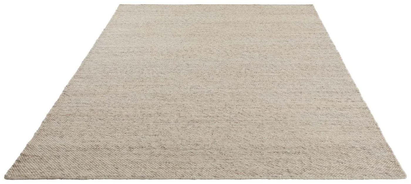 TaCa Home Wollteppich Handgewebt Beidseitig Beige - Bild 5