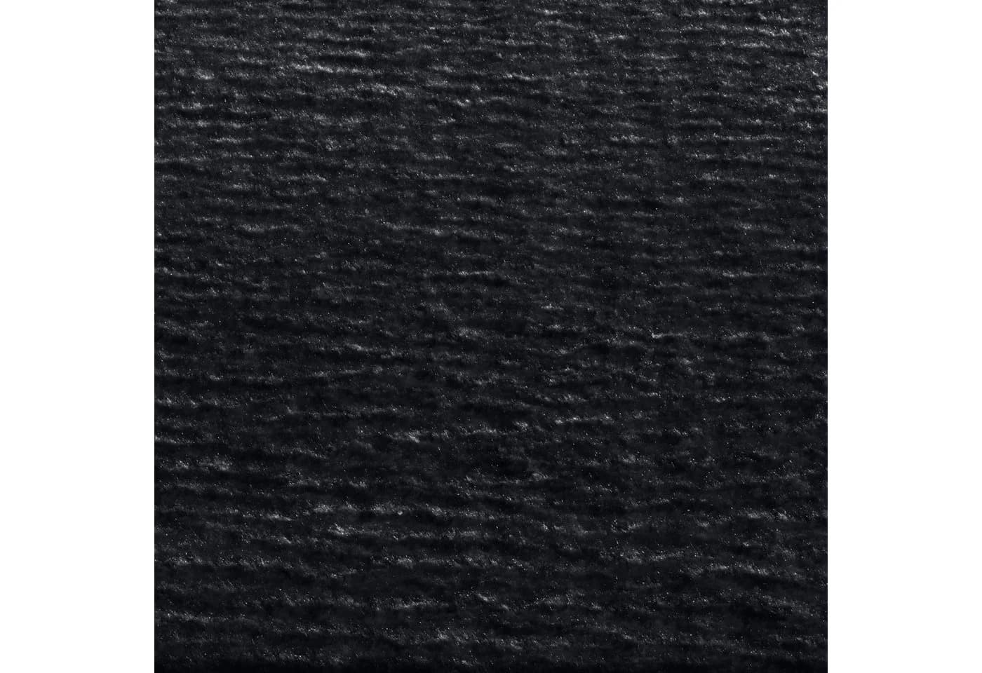 TaCa Home Waschbarer Kurzflor-Teppich Schwarz Anti-Rutsch - Bild 5