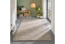 TaCa Home Wollteppich Handgewebt 100% Schurwolle Meliert Uni Bild 2
