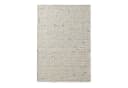 TaCa Home Wollteppich Handweb Woll-Teppich Neuseeland Blau Meliert Bild 3