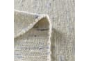 TaCa Home Wollteppich Handweb Woll-Teppich Neuseeland Blau Meliert Bild 4