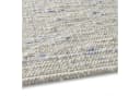 TaCa Home Wollteppich Handweb Woll-Teppich Neuseeland Blau Meliert Bild 5