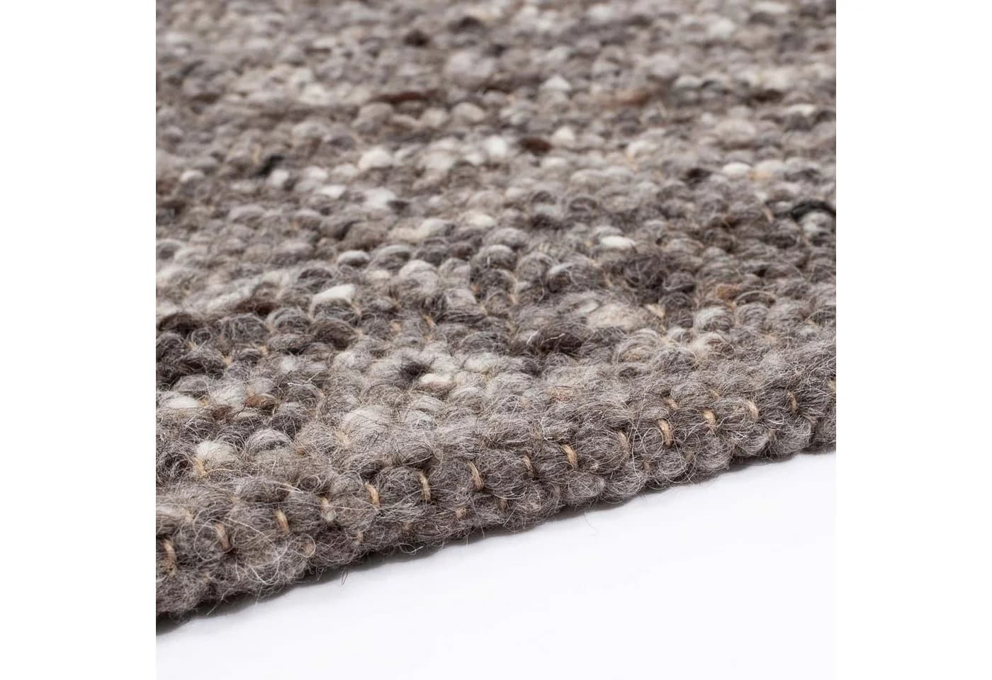 TaCa Home Wollteppich Handweb Grau Multi Neuseeland - Bild 5