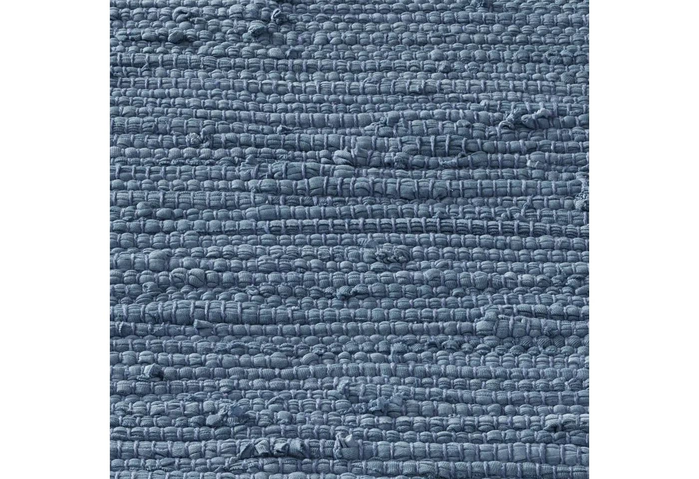TaCa Home Flickenteppich Blau Handgewebt - Bild 5