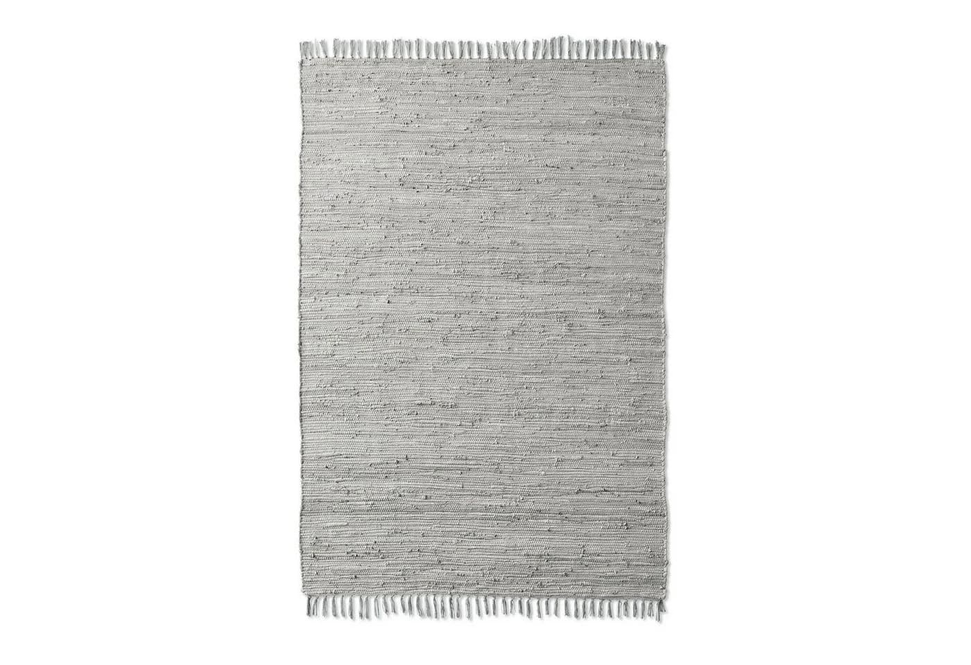 TaCa Home Flickenteppich Grau 60x120cm
