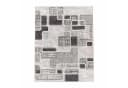 TaCa Home Teppich Modern Retro Grau 80x150 cm Bild 1