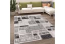 TaCa Home Teppich Modern Retro Grau 80x150 cm Bild 2