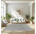 TaCa Home Outdoor Teppich Wetterfest Boho Grau Bild 1