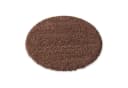 TaCa Home Shaggy Teppich Rostbraun Rund 120 cm Bild 1