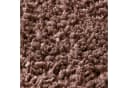 TaCa Home Shaggy Teppich Rostbraun Rund 120 cm Bild 5
