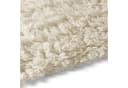 TaCa Home Flokati-Teppich Handgewebt Schurwolle Creme Bild 5