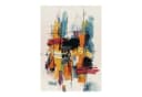 TaCa Home Kurzflor-Frisee-Teppich Bunt Modern Bild 3