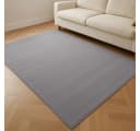 TaCa Home Kurzflor-Teppich Uni Grau 280x380 cm Bild 2