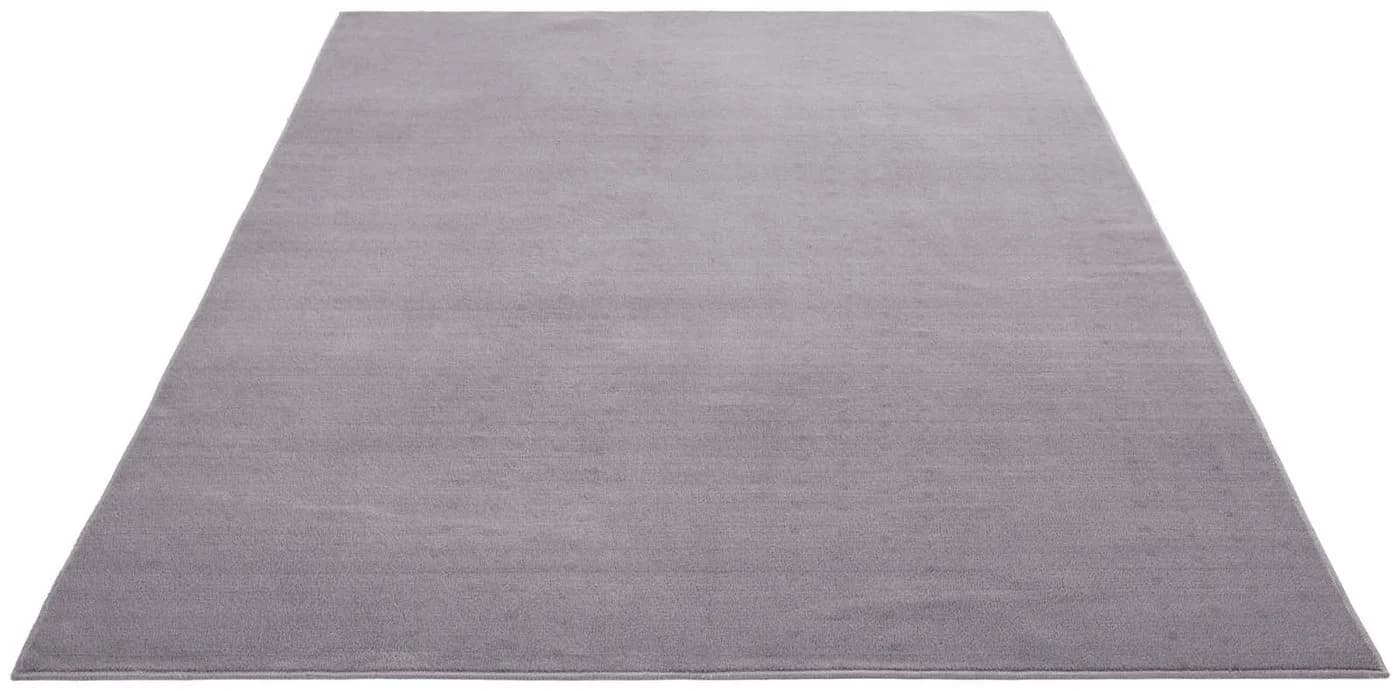 TaCa Home Kurzflor-Teppich Uni Grau 280x380 cm - Bild 3