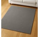 TaCa Home Kurzflor-Teppich Uni Rund Anthrazit 160x160 cm Bild 2