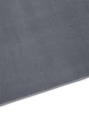 TaCa Home Kurzflor-Teppich Uni Rund Anthrazit 160x160 cm Bild 5