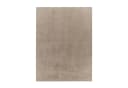TaCa Home Kurzflor-Teppich Uni Taupe Polyester Bild 1