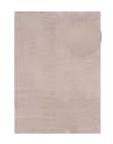 TaCa Home Kurzflor Teppich Beige Hasenfell Optik Bild 3