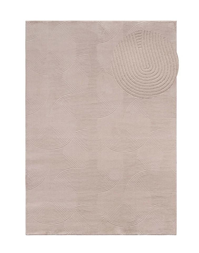 TaCa Home Kurzflor Teppich Beige Hasenfell Optik - Bild 3