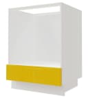 Feldmann-Wohnen Herdumbauschrank Napoli 60cm grifflos Soft-Close Hochglanz Bild 2