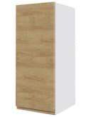 Feldmann-Wohnen Klapphängeschrank Arezzo grifflos weiß / Eiche artisan Bild 2