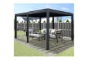 osoltus Bioclimatic Lamellen-Pavillon Pergola mit verstellbarem Lamellendach Bild 1