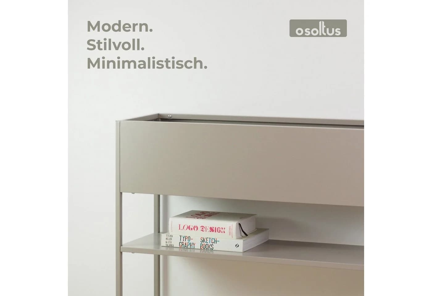 osoltus Raumteiler Pflanzkasten Warmgrey - Bild 4