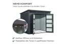 osoltus Premium Metall Gerätehaus Skylight 8 m² 280 x 300 cm Bild 4