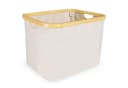 osoltus Faltbox Wäschekorb Bambus Beige 40 cm Bild 2