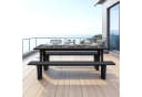 osoltus Gartenlounge-Set Alu Picknick Gartentisch Bank Naples II Anthrazit Bild 1