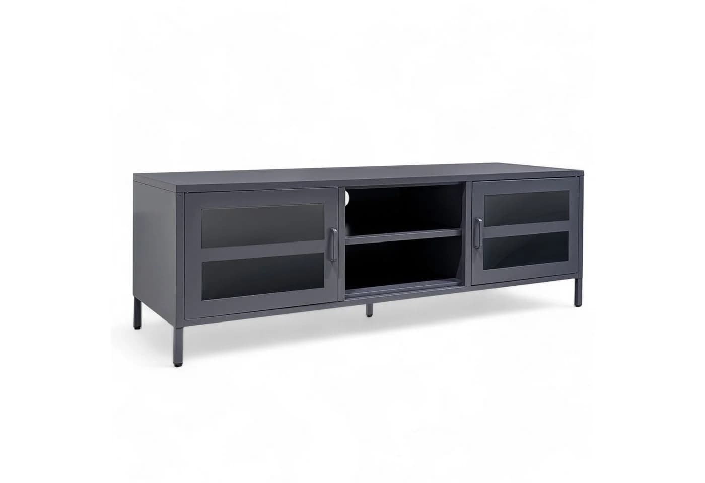Osoltus Sideboard Manchester Metall Grau Industrial Design - Bild 2