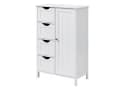 osoltus Badezimmerschrank Beistellschrank Hampton 55 x 30 x 82 cm Weiß Bild 2